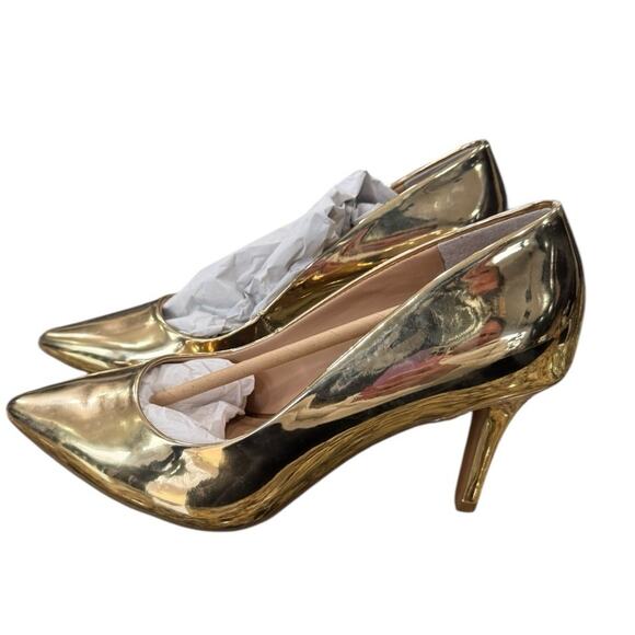 INC International Concepts Shoes - I.N.C. - International Concepts - Women's Zitah Pumps - Gold- Size 6M NEW In box